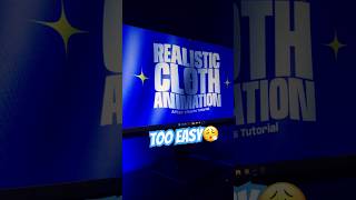 You won’t believe how easy it is to create a pretty realistic cloth animation in After Effects