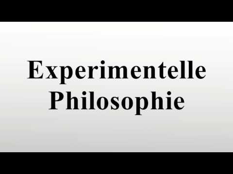 Video: Experimentelle Philosophie
