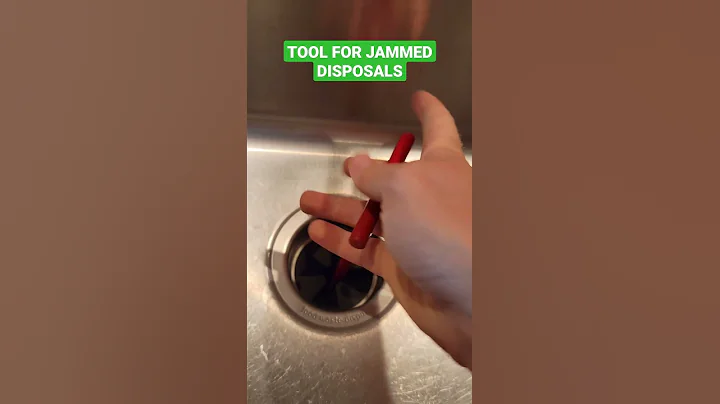Cool tool for all homeowners. Tool for unjamming garbage disposal #shorts #tool