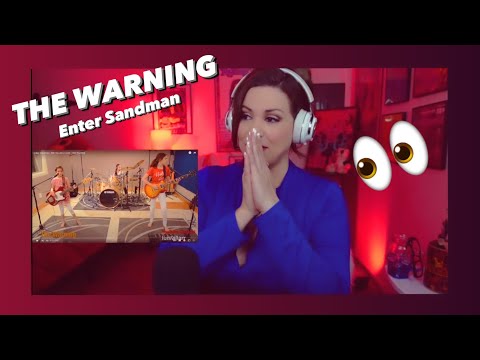The Warning "Enter Sandman" cover. Reaction! First Time Hearing!!! #thewarning #entersandman