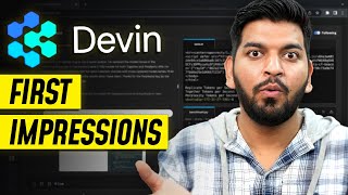 My FIRST REACTION on Devin || AI Software Engineer screenshot 3