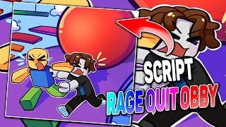 RAGE QUIT OBBY script – (Auto Finish)