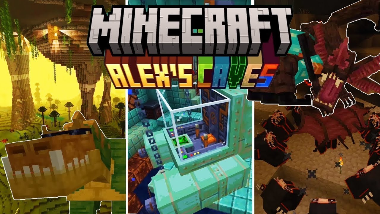 Alex caves minecraft youtube
