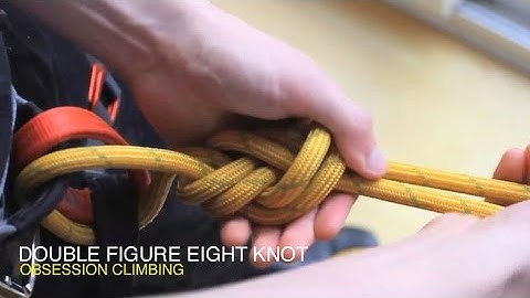 Climbing tips: How to tie into a harness using a figure 8 knot