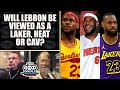 LeBron will be Viewed as a Laker, Cav or Heat? | THE ODD COUPLE