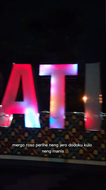 alun alun pati malam hari#wong tayu#tolipchanel