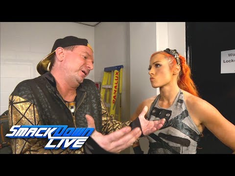 Becky Lynch & James Ellsworth meet before their battle of the sexes: SmackDown LIVE, Nov. 7, 2017