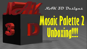 Mosaic Palette 2 Unboxing!!!