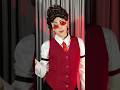 HUMAN ALASTOR COSPLAY #alastor #hazbinhotelcosplay #hazbinhotel #hazbinhotelalastor #cosplaying