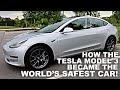 How the Tesla Model 3 became the World's Safest Car!