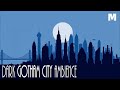 DARK GOTHAM CITY AMBIENCE - City Silhouette | Side Scrolling Gotham | Dark Cello Music