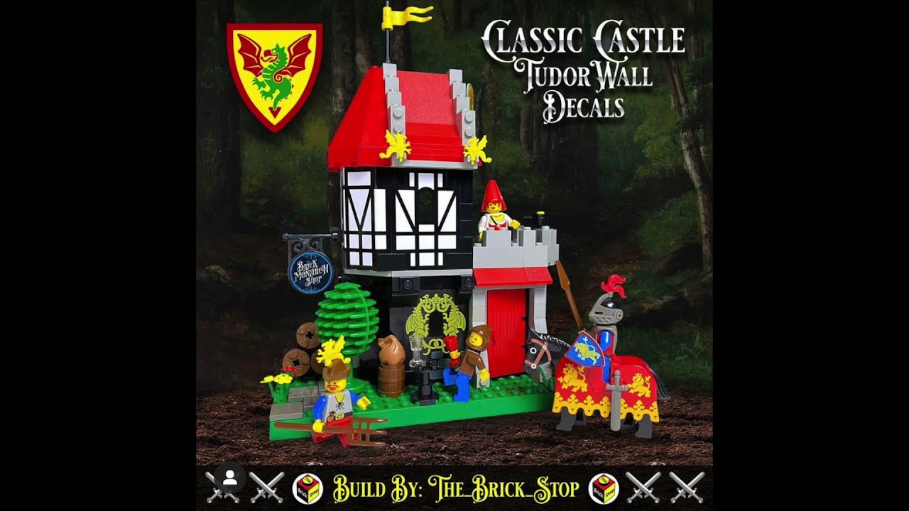 LEGO Classic Tudor Wall Decals!