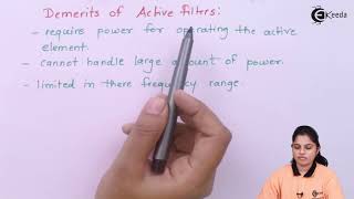 Merits and Demerits of Active Filters - Operational Amplifier and 555 Timer - Industrial Electronics What Are The Advantages Of Active Filters