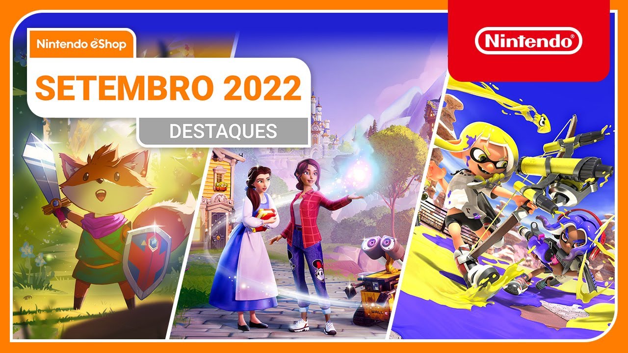 Descobre os jogos que chegarão à Nintendo Switch este mês – outubro de  2022!, Notícias