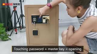 Safety Box, With Finger Print Unlock.