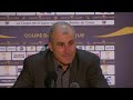 RC Lens - AC Ajaccio (3-0)  (1er tour) - Conférence de Presse - (RCL - ACA) / 2016-17