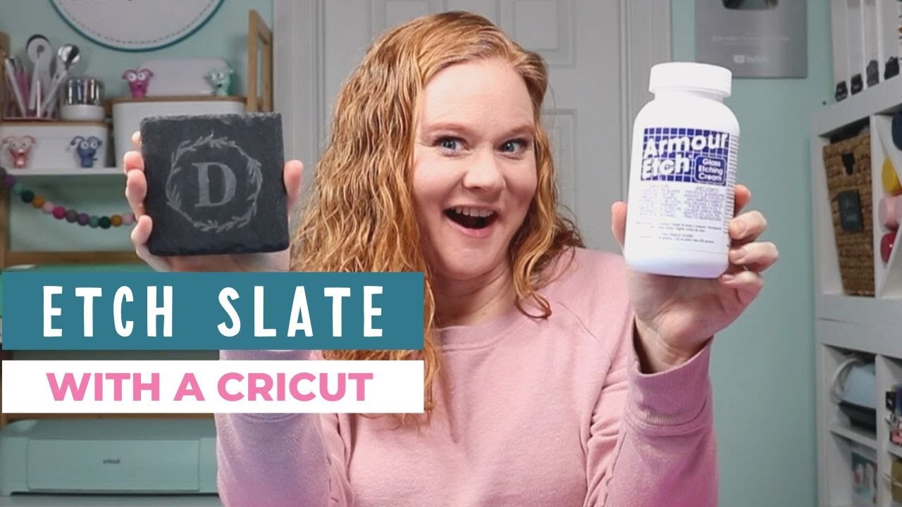 How to Etch Slate with a Cricut Machine - Angie Holden The Country