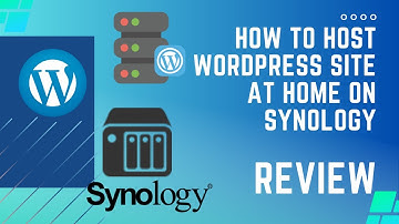 How to HOST WORDPRESS SITE at home on SYNOLOGY (from VMware Workstation) Tamil