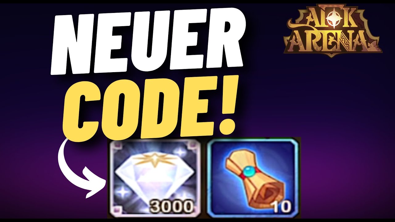 CODE 3000 DIAMANTEN & 10 SCHRIFTROLLEN! (Afk Arena) YouTube