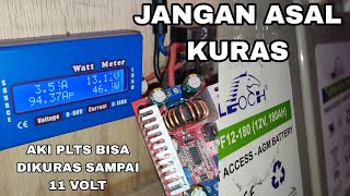 TERNYATA aki bisa di kuras sampai 11 Volt