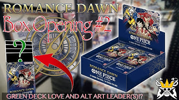 HUNTING FOR DECK BUILDING STAPLES! More Booster Box Openings for OP-01 Romance Dawn