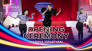 Karina Ignatyan - Colours of your dream - Junior Eurovision 2022 Opening Ceremony