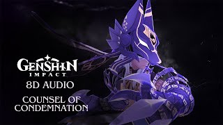 (8D Audio Edit) Counsel of Condemnation. | Cyno theme OST | @GenshinImpact