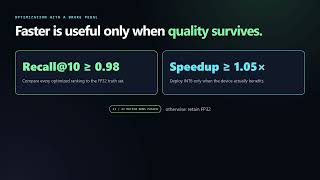 Needle: Quality-Gated INT8 Retrieval on Arm (Apple M4 Demo)