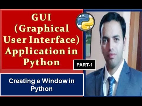 GUI based application in Python | Create a window with title in Python ...