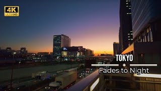 Tokyo Sunset Walk: Odaiba Bayfront Colors | Japan 4K screenshot 2