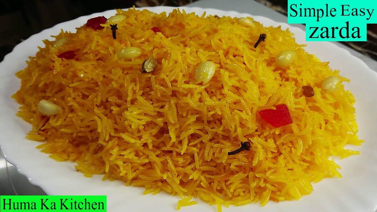 Zarda Recipe Shadiyon Wala Zarda / Degi Zarda / Meethe Chawal / Quick