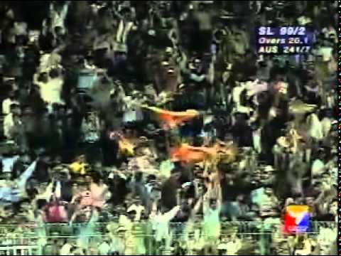 SRI LANKA Cricket - 1996 World Cup Final [Golden minutes of '96 Wills cricket world cup]