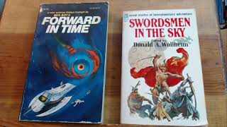 Paperback Reader. Showing some Paperback books I have. Science Fiction, Newspaper Strips, Tarzan...