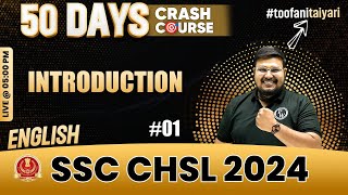 SSC CHSL 2024 | SSC CHSL English | English Introduction | SSC CHSL 2024 Preparation | Bhragu Sir