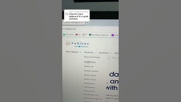 How to access Tableau for free!