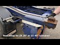 How to use a conatiner chassis with 20“ or 40“ ISO Container on a Semi-Trailer-Truck DIY