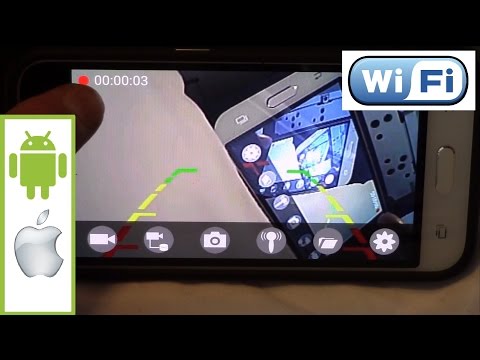 Wireless Reversing Camera AV to WiFi Car Rear View Module for IOS and Android
