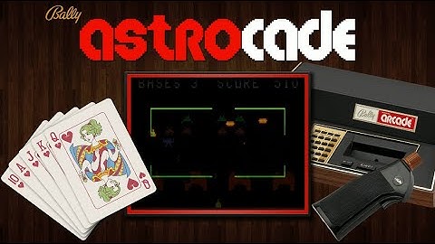 Bally Astrocade Main Menu Hyperspin Theme