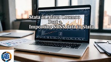 Stata in Afaan Oromoo Part 3.  Importing SPSS data to Stata