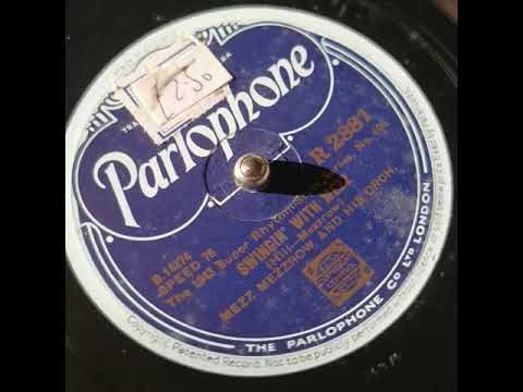 Mezz Mezzrow And His Orchester Swingin With Mezz 78rpm Schellack Shellac Record 