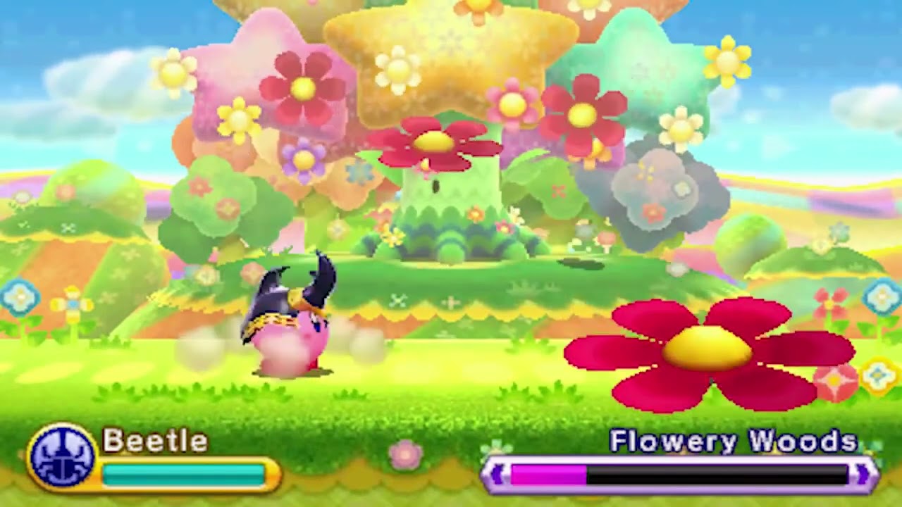 Kirby and the Floralia The beast tree YouTube