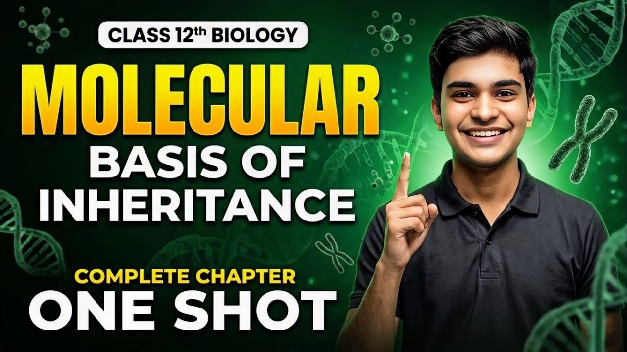 Molecular Basis of Inheritance in One Shot 🔥 | Class 12 Biology Full ...