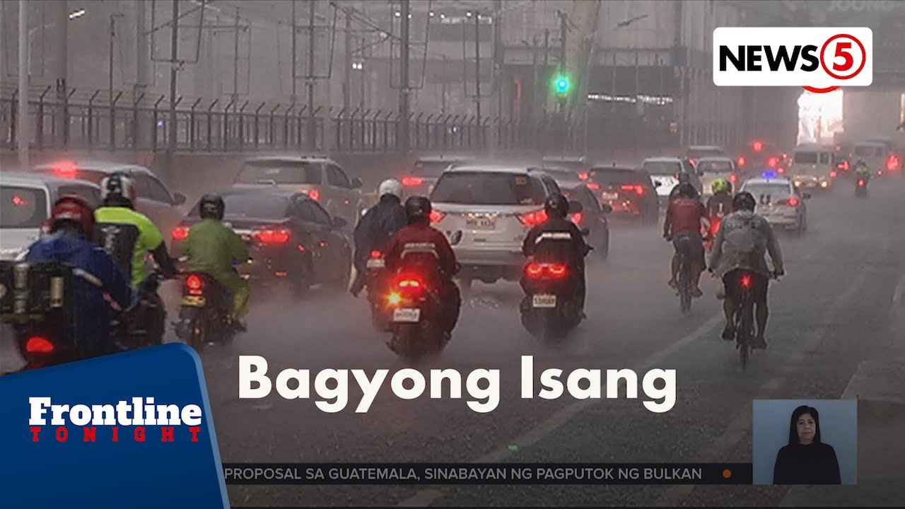 Ilang lugar sa Metro Manila, binaha na naman dahil sa bagyong Isang | Frontline Tonight