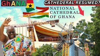 Progress of the National Cathedral project in Ghana 🇬🇭 (Reality in Ghana)
