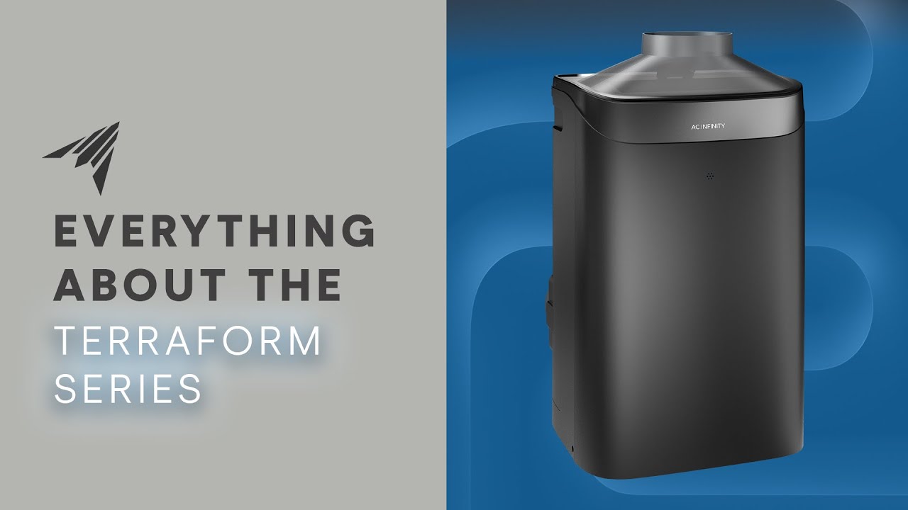 All About the New TERRAFORM Series | The First All-In-One Grow A/C for Grow Tents