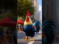 AI GENERATES Adorable Hen And Cock S Unlikely Romance Animai Aianimals 