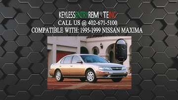How To Replace A Nissan Maxima Key Fob Battery 1995 -1999 FCCID: A269ZUA078
