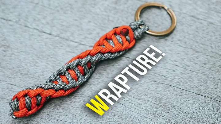 🧬Double DNA! WRAPTURE Paracord Keychain | TUTORIAL