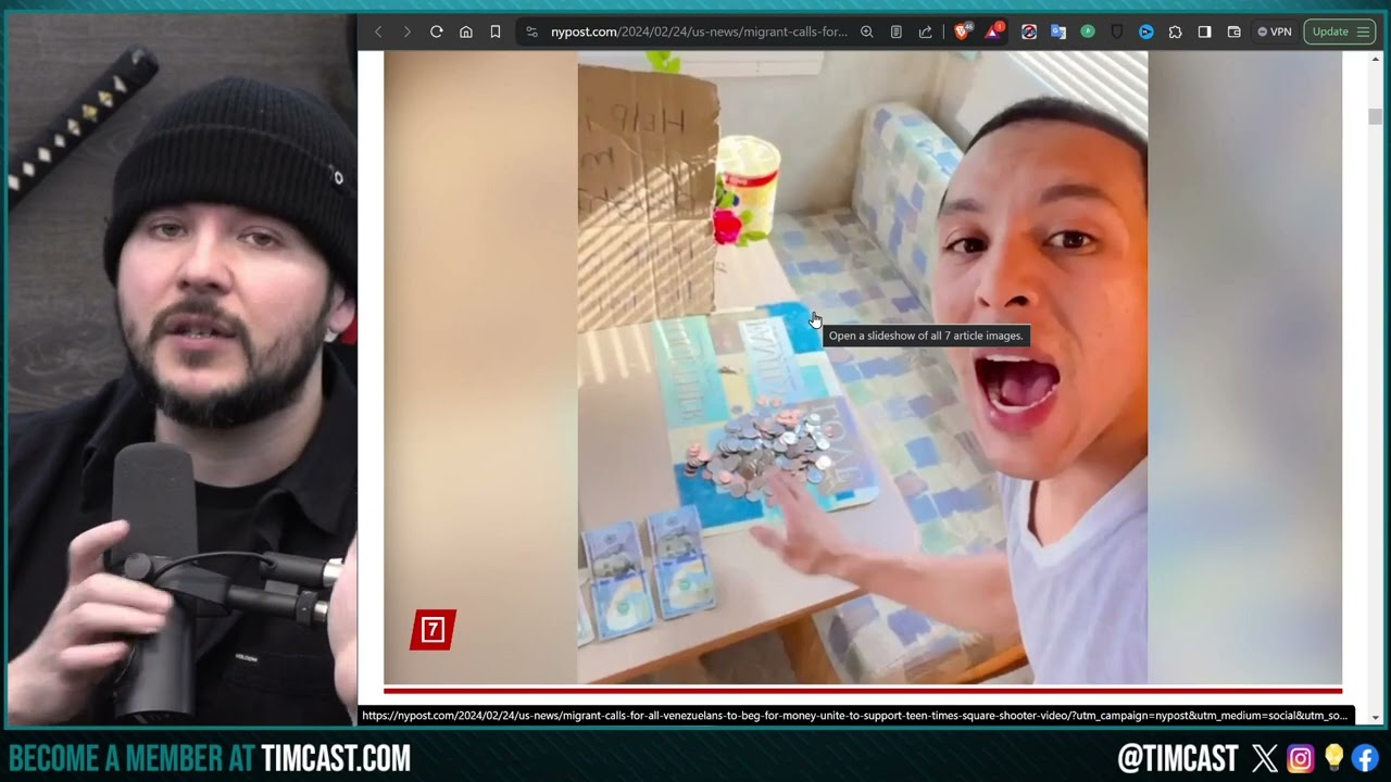 Venezuelans RAISE MONEY For Times Square SHOOTER PROVING How Illegal Immigration Will END The US