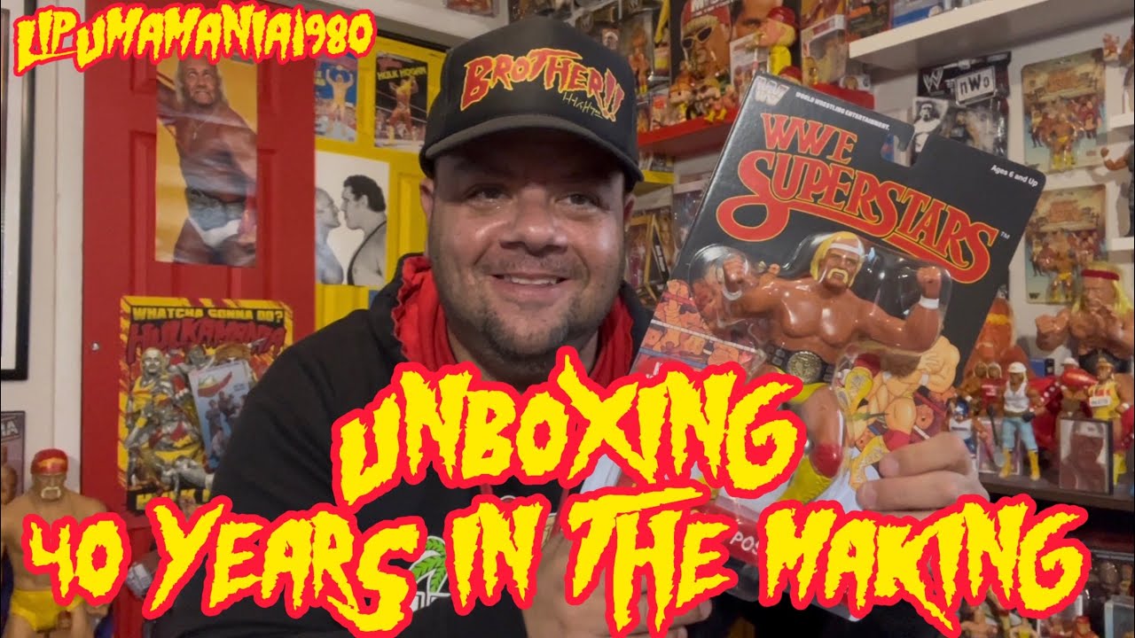 Распаковка нового Халка Хогана LJN… Фигурка, созданная 40 лет назад